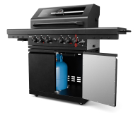 KOLER Grill ogrodowy S2 czarny - 1532906 - zdjęcie 4
